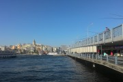 most plný rybárov, Istanbul