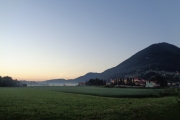 slovinské ráno pod vrchom Boč